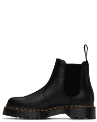 schwarze Chelsea Boots aus Leder von Dr. Martens