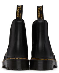 schwarze Chelsea Boots aus Leder von Dr. Martens