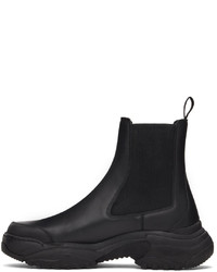 schwarze Chelsea Boots aus Leder von Gmbh