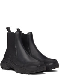 schwarze Chelsea Boots aus Leder von Gmbh