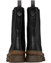 schwarze Chelsea Boots aus Leder von Just Cavalli