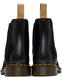 schwarze Chelsea Boots aus Leder von Dr. Martens