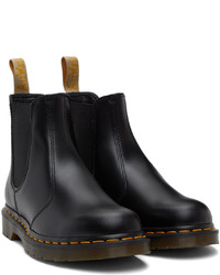 schwarze Chelsea Boots aus Leder von Dr. Martens