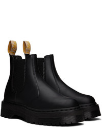 schwarze Chelsea Boots aus Leder von Dr. Martens