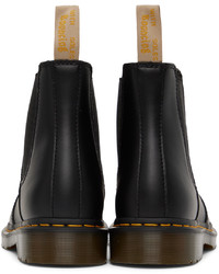 schwarze Chelsea Boots aus Leder von Dr. Martens