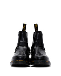 schwarze Chelsea Boots aus Leder von Dr. Martens