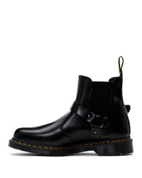 schwarze Chelsea Boots aus Leder von Dr. Martens