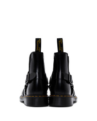 schwarze Chelsea Boots aus Leder von Dr. Martens