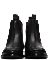 schwarze Chelsea Boots aus Leder von Acne Studios