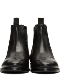 schwarze Chelsea Boots aus Leder von Acne Studios