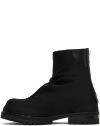 schwarze Chelsea Boots aus Leder von 424