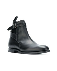 schwarze Chelsea Boots aus Leder von Church's