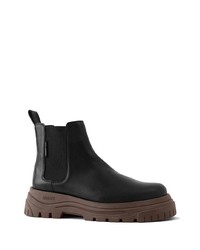 schwarze Chelsea Boots aus Leder von Axel Arigato