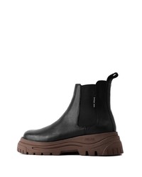 schwarze Chelsea Boots aus Leder von Axel Arigato