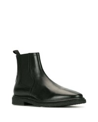 schwarze Chelsea Boots aus Leder von Pierre Hardy