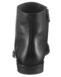 schwarze Chelsea Boots aus Leder von BOSS