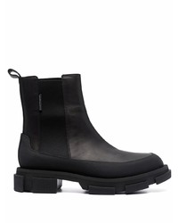 schwarze Chelsea Boots aus Leder von Both