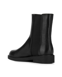 schwarze Chelsea Boots aus Leder von CK Calvin Klein