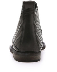 schwarze Chelsea Boots aus Leder von Ld Tuttle