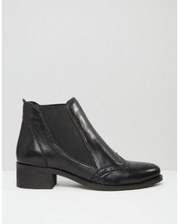 schwarze Chelsea Boots aus Leder von Park Lane