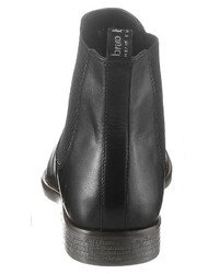 schwarze Chelsea Boots aus Leder von BRUNO BANANI