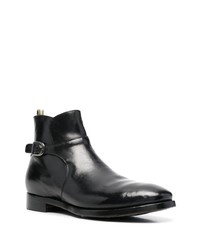 schwarze Chelsea Boots aus Leder von Officine Creative