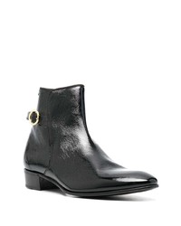 schwarze Chelsea Boots aus Leder von Lidfort