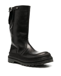 schwarze Chelsea Boots aus Leder von Premiata