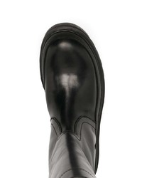 schwarze Chelsea Boots aus Leder von Premiata