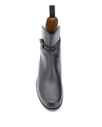 schwarze Chelsea Boots aus Leder von 1017 Alyx 9Sm