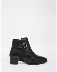 schwarze Chelsea Boots aus Leder von Ravel