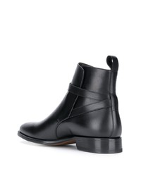 schwarze Chelsea Boots aus Leder von Scarosso