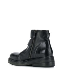 schwarze Chelsea Boots aus Leder von Marsèll