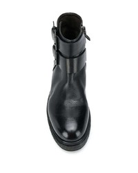 schwarze Chelsea Boots aus Leder von Marsèll