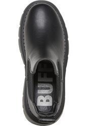 schwarze Chelsea Boots aus Leder von Buffalo