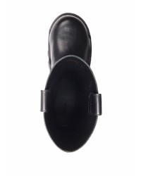 schwarze Chelsea Boots aus Leder von Balenciaga