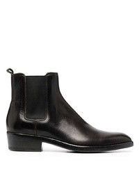 schwarze Chelsea Boots aus Leder von Buttero