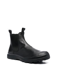 schwarze Chelsea Boots aus Leder von Officine Creative