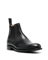 schwarze Chelsea Boots aus Leder von Church's