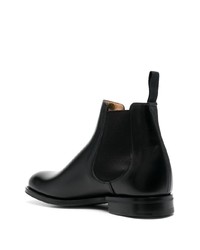 schwarze Chelsea Boots aus Leder von Church's