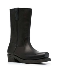 schwarze Chelsea Boots aus Leder von Our Legacy