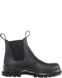 schwarze Chelsea Boots aus Leder von Carhartt