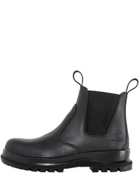 schwarze Chelsea Boots aus Leder von Carhartt