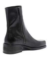 schwarze Chelsea Boots aus Leder von Marsèll