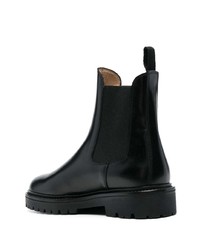 schwarze Chelsea Boots aus Leder von Isabel Marant