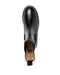 schwarze Chelsea Boots aus Leder von Isabel Marant