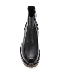 schwarze Chelsea Boots aus Leder von Premiata