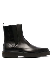 schwarze Chelsea Boots aus Leder von Cesare Paciotti