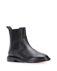 schwarze Chelsea Boots aus Leder von Isabel Marant