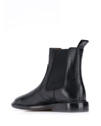 schwarze Chelsea Boots aus Leder von Isabel Marant